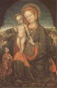 Jacopo Bellini THe Virgin and Child Adored by Lionello d'Este (mk05) Sweden oil painting artist